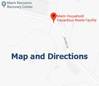 Marin HHW Map